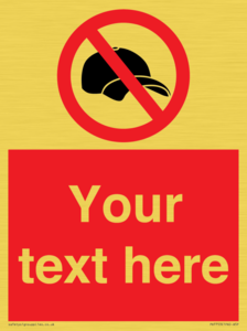 Custom prohibition no caps